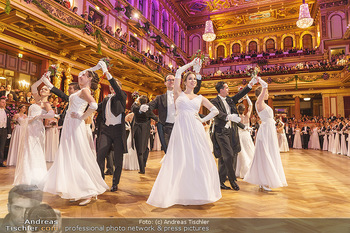 Philharmonikerball 2020 - Musikverein Wien - Do 23.01.2020 - Balleröffnung durch die Debüdantenpaare104