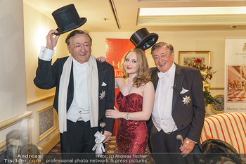 Lugner Fototermin und Abendessen - Grand Hotel, Wien - Do 20.02.2020 - Richard LUGNER mit Tochter Jacqueline1