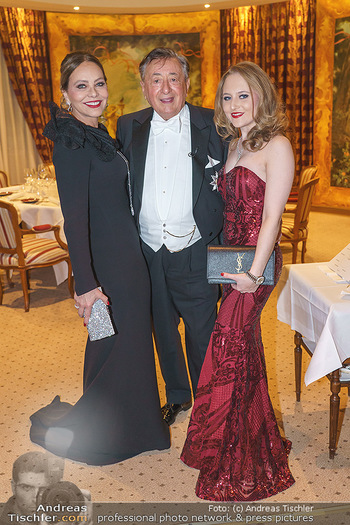 Lugner Fototermin und Abendessen - Grand Hotel, Wien - Do 20.02.2020 - Ornella MUTI, Richard LUGNER, Jacqueline LUGNER9