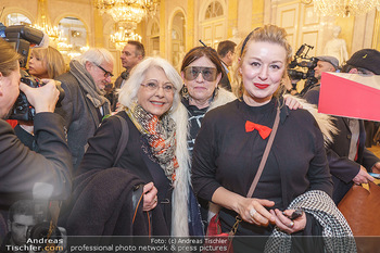 Ausstellungseröffnung Michael Horowitz - Albertina, Wien - Do 27.02.2020 - Marianne NENTWICH, Marianne KOHN, Petra VON MORZE14