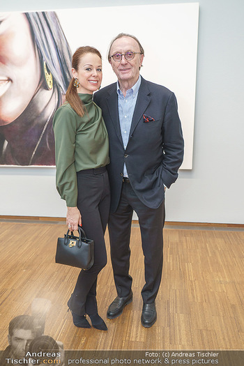 Ausstellungseröffnung Michael Horowitz - Albertina, Wien - Do 27.02.2020 - Hans SCHMIDT mit Ehefrau Petra44