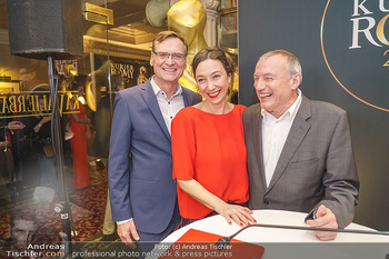 Pressekonferenz zur Romy Gala 2020 - Grand Hotel, Wien - Di 03.03.2020 - Thomas KRALINGER, Ursula STRAUSS, Rudi JOHN15