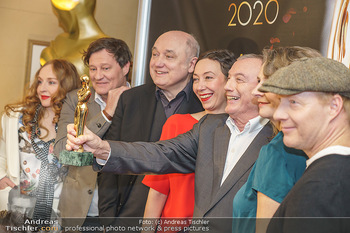 Pressekonferenz zur Romy Gala 2020 - Grand Hotel, Wien - Di 03.03.2020 - Harald WINDISCH, Brigitte HOBMEIER, Ursula STRAUSS, Rudi JOHN23