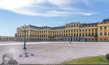 Corona Lokalaugenschein - Wien - Mo 16.03.2020 - Schloss Schönbrunn menschenleer Park ausgestorben wegen Coronav8