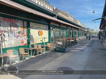 Corona Lokalaugenschein - Wien - Mo 16.03.2020 - geschlossene Lokale Geschäfte Restaurants am Wiener Naschmarkt 55