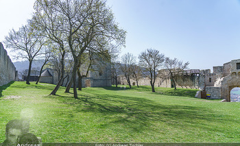 Fototour Großraum Hainburg - Hainburg, Carnuntum - Fr 27.03.2020 - Burgruine Heimenburg Hainburg Befestigungsanlage historische Anl18