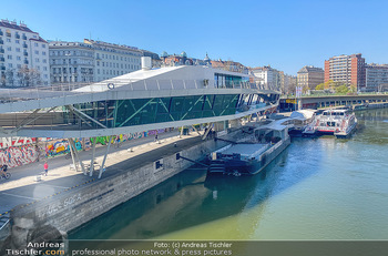 Corona Feature - Wien, NÖ - So 05.04.2020 - Restaurand Motto am Fluss Donaukanal Wien geschlossen Lokale Ges89