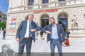 Inoffizielle Eröffnung - Albertina Modern, Wien - Mi 27.05.2020 - Clemens UNTERREINER, Klaus Albrecht SCHRÖDER32