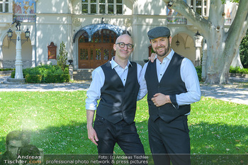 Werbeshooting für Festspielprogramm - Theaterpark Berndorf - Sa 13.06.2020 - Robert KOLAR, Helmut (Helmuth) Thomas STIPPICH74