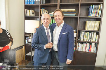 Ewald Plachutta Geburtstag - Brandstätter Verlag, Wien - Mo 15.06.2020 - Ewald PLACHUTTA mit Sohn Mario25