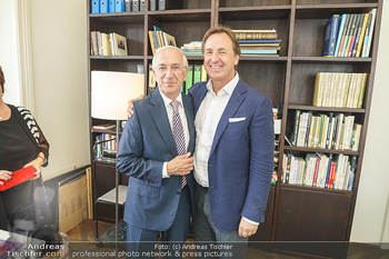 Ewald Plachutta Geburtstag - Brandstätter Verlag, Wien - Mo 15.06.2020 - Ewald PLACHUTTA mit Sohn Mario26