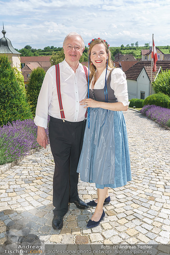 Ein fest für Dominique Meyer - Schloss Gobelsburg, NÖ - Mi 01.07.2020 - Maria GROßBAUER mit Vater Karl JEITLER5