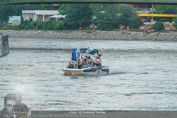 Velo Promotionfahrt - Donaukanal - Sa 08.08.2020 - Promotion für Velo mit Boot am Wiener Donaukanal entlang der Ga2