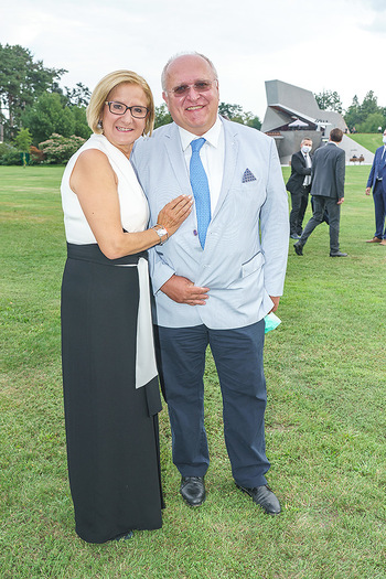 Festspiel Premiere - Grafenegg - Fr 14.08.2020 - Johanna MIKL-LEITNER mit Ehemann Andreas60