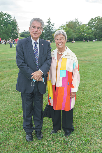 Festspiel Premiere - Grafenegg - Fr 14.08.2020 - Heinz und Margit FISCHER84