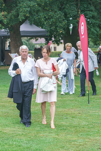 Festspiel Premiere - Grafenegg - Fr 14.08.2020 - Peter WECK mit Begleitung Freundin Joanna RZEPA121