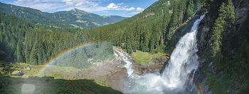 Österreich in Farben - Österreich - Mo 31.08.2020 - beliebtes Ausflugsziel Krimmler Wasserfälle bei Krimml in Salzb21