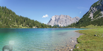 Österreich in Farben - Österreich - Mo 31.08.2020 - Natürlich Bergsee Seebensee in Tirol mit Zugspitze41