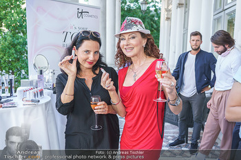 IT Cosmetics Champagner Empfang - Palais Coburg - Do 03.09.2020 - Nadja MALEH, Christina LUGNER22