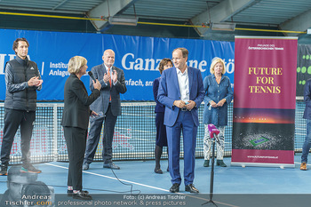 Dominic Thiem eröffnet ATC Akademie - Tennishalle Traiskirchen - Do 22.10.2020 - 12