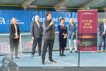 Dominic Thiem eröffnet ATC Akademie - Tennishalle Traiskirchen - Do 22.10.2020 - 19