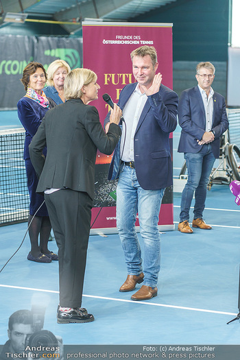 Dominic Thiem eröffnet ATC Akademie - Tennishalle Traiskirchen - Do 22.10.2020 - Andreas BABLER (Bürgermeister Traiskirchen)20