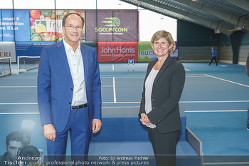 Dominic Thiem eröffnet ATC Akademie - Tennishalle Traiskirchen - Do 22.10.2020 - Ernst MINAR, Barbara MUHR36