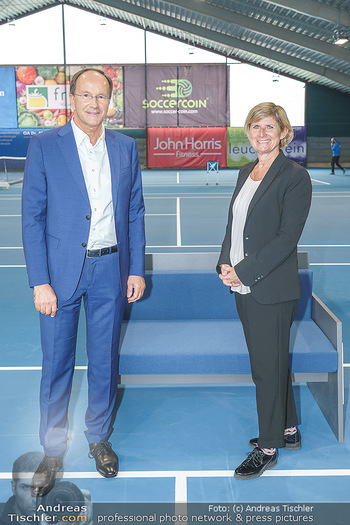 Dominic Thiem eröffnet ATC Akademie - Tennishalle Traiskirchen - Do 22.10.2020 - Ernst MINAR, Barbara MUHR37