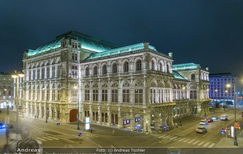 Wien bei Nacht Teil 1 - Wien - So 15.11.2020 - Wiener Staatsoper bei Nacht, RingstraÃe, Architektur, von Alber1