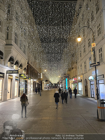 Wien bei Nacht Teil 1 - Wien - So 15.11.2020 - Weihnachtsbeleuchtung, Weihnachten Beleuchtung, Lichter am Kohlm5
