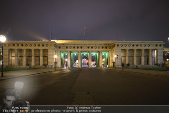 Wien bei Nacht Teil 1 - Wien - So 15.11.2020 - Heldentor Burgring Heldenplatz12