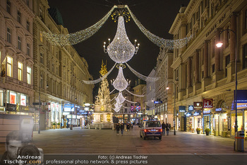 Wien bei Nacht Teil 1 - Wien - So 15.11.2020 - Weihnachtsbeleuchtung, Weihnachten Beleuchtung, Lichter am Grabe25