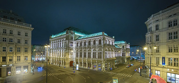 Wien bei Nacht Teil 1 - Wien - So 15.11.2020 - Wiener Staatsoper bei Nacht, Ringstraße, Architektur, von Alber45