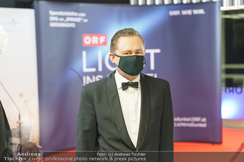 Licht ins Dunkel Gala - ORF Zentrum - Mi 25.11.2020 - Alexander WRABETZ mit Corona Schutzmaske3