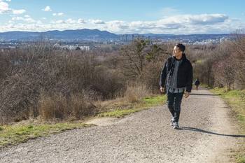 Spaziergang mit Vincent Bueno - Wienerberg, Wien - Do 04.02.2021 - Vincent BUENO4