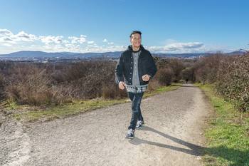 Spaziergang mit Vincent Bueno - Wienerberg, Wien - Do 04.02.2021 - Vincent BUENO5