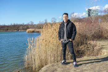 Spaziergang mit Vincent Bueno - Wienerberg, Wien - Do 04.02.2021 - Vincent BUENO19