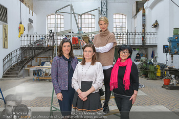Fotoshooting zu Ladies Night - Kunsthalle Berndorf, NÖ - Di 09.02.2021 - Claudia DESCOVICH, Gerda EHRLICH-RATZINGER, Kristina SPRENGER, H129