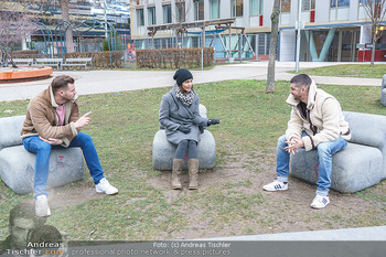 Spaziergang mit Pizzera & Jaus - St. Marx, Wien - Mi 17.02.2021 - PIZZERA & JAUS ( Paul PIZZERA und Otto JAUS), Romina COLERUS12