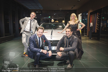 Botschafter für ´die Göttliche´ - PSA Retail, Wien - Do 11.03.2021 - Silvia SCHNEIDER, Daniel SERAFIN, Max STIEGL, Fadi MERZA vor ein17