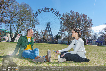 Spaziergang mit Marcus Wadsak - Prater, Wien - Di 30.03.2021 - Marcus WADSAK im Interview mit Romina COLERUS14