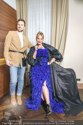 Fotoshooting Elina Garancia - The Ritz Carlton Vienna, Wien - Fr 09.04.2021 - Elina GARANCA, Mode Designer Niko NIKO16