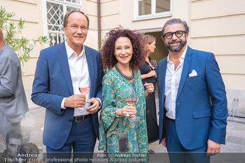 Mauro Maloberti Geburtstag - Pizzeria Regina Margherita, Wien - Mi 16.06.2021 - Ernst MINAR, Christina LUGNER, Mauro MALOBERTI4