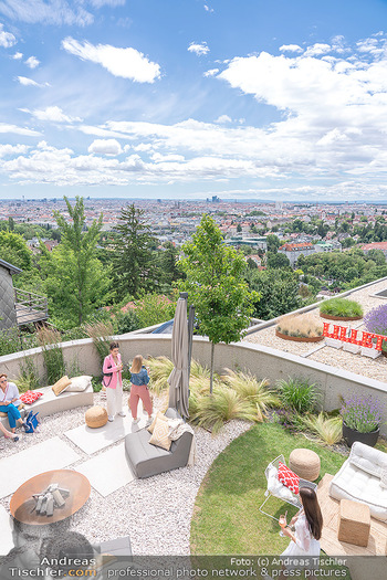 Lillet Les Ateliers Brunch - Privatvilla, Wien - Do 01.07.2021 - Terrasse mit Blick über Wien22