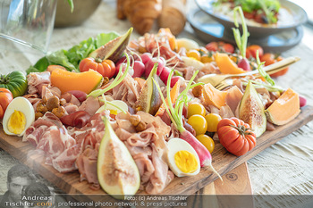 Lillet Les Ateliers Brunch - Privatvilla, Wien - Do 01.07.2021 - Buffet, Kalte Platte, Speisen, Fingerfood26
