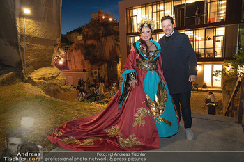 Turandot Probenfotos - Steinbruch St. Margarethen, Burgenland - Fr 02.07.2021 - Daniel SERAFIN mit Schwester Martina SERAFIN1