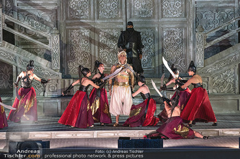 Turandot Probenfotos - Steinbruch St. Margarethen, Burgenland - Fr 02.07.2021 - Bühnenfotos, Probenfoto, Oper Turandot 20218