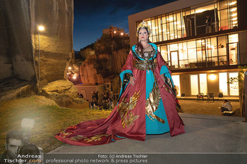 Turandot Probenfotos - Steinbruch St. Margarethen, Burgenland - Fr 02.07.2021 - Martina SERAFIN backstage in der Pause19
