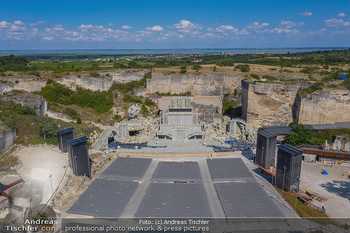 Bühne Turandot - Steinbruch St. Margarethen, Burgenland - Sa 03.07.2021 - Bühnenbild Turandot Römersteinbruch St. Margarethen 202122