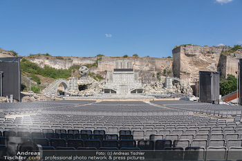 Bühne Turandot - Steinbruch St. Margarethen, Burgenland - Sa 03.07.2021 - Fotos vom Bühnenbild Turandot Oper im Steinbruch56